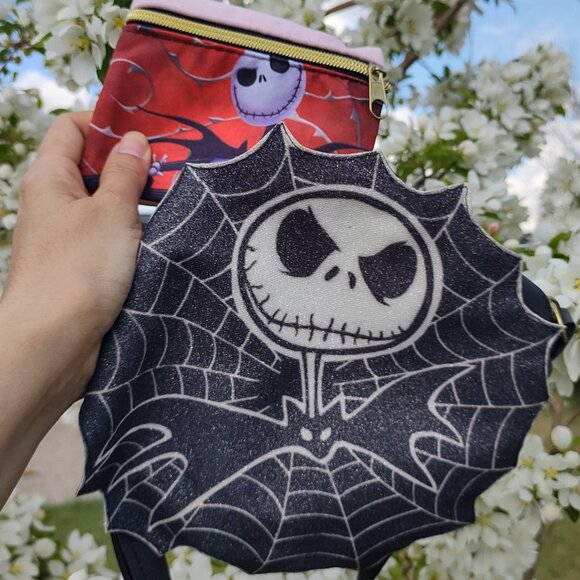 NEW Handmade The nightmare before Christmas Jack set Bag and coin purse - Picture 1 of 7